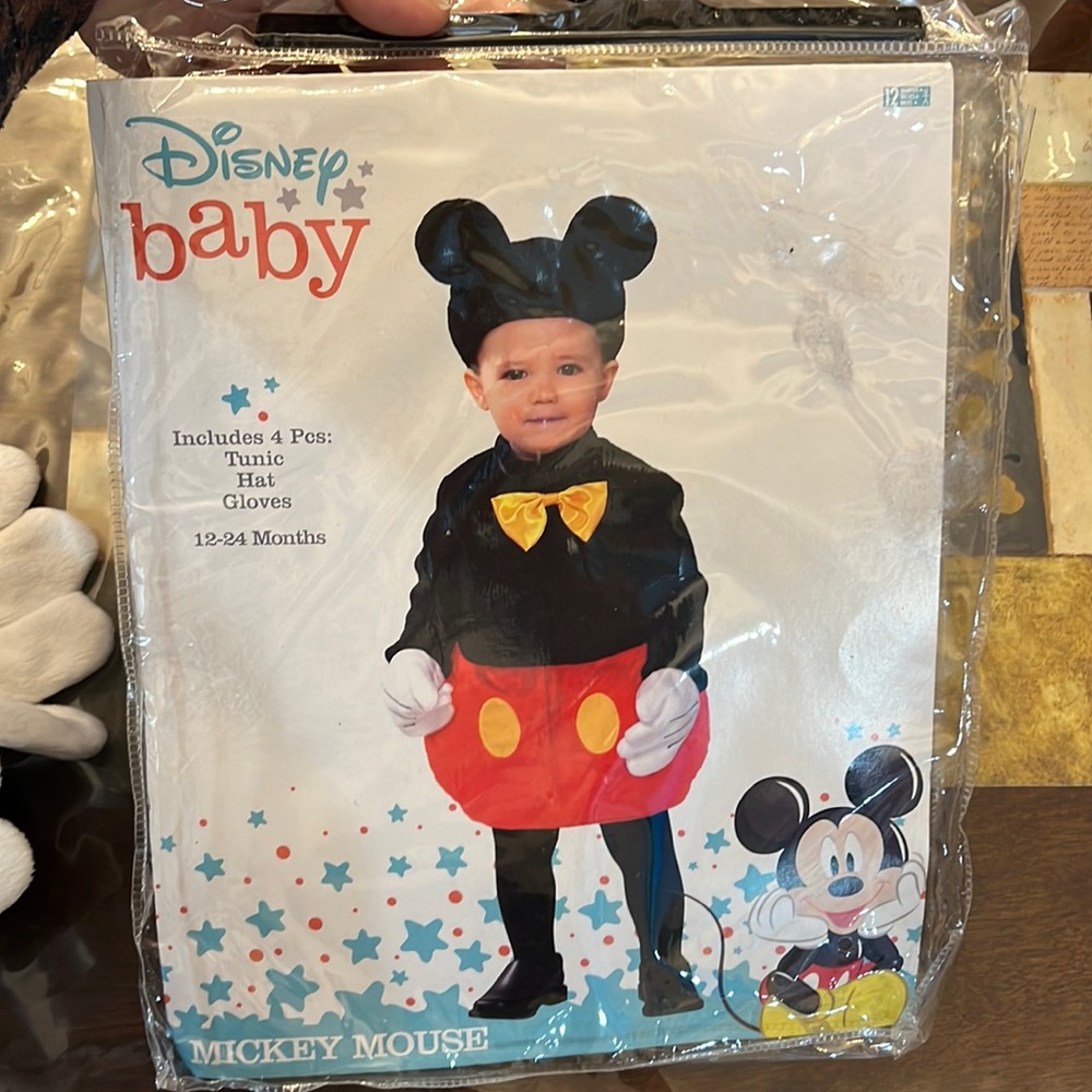 Mickey Mouse Infant Costume 12-24 Months